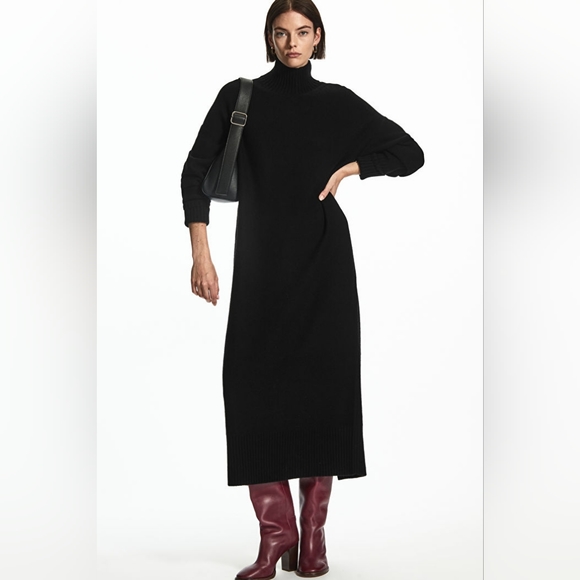 COS Wool Longline Knitted Dress - Picture 5 of 5
